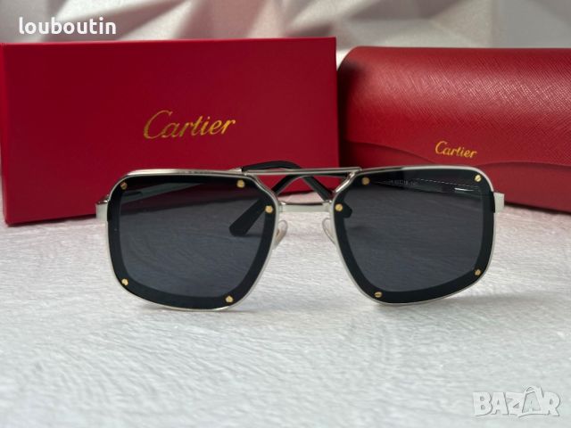 Cartier мъжки слънчеви очила, снимка 8 - Слънчеви и диоптрични очила - 45406655