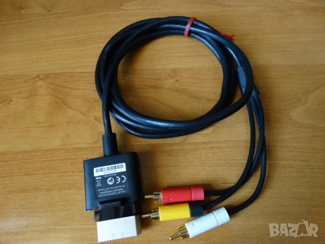 XBOX 360 - аудио /видео кабел ..., снимка 3 - Аксесоари - 51778203