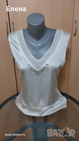 Блуза MILLENNIUM.100% коприна. размер М., снимка 2 - Блузи с дълъг ръкав и пуловери - 49922965