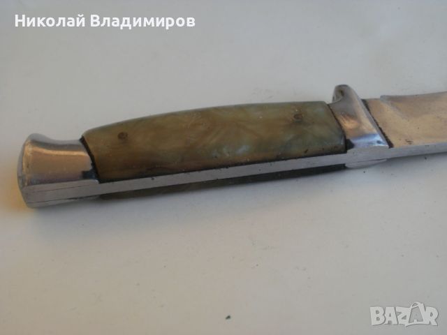 Български стар нож Вихрен българско ножче кама, снимка 4 - Ножове - 45797582