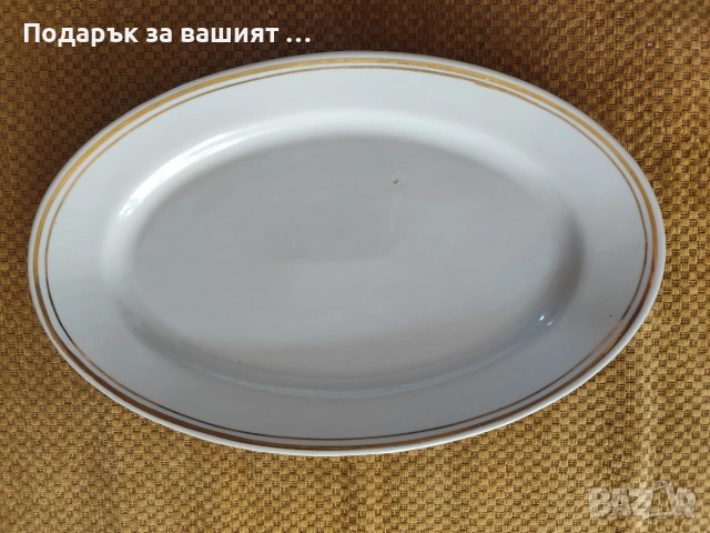 Стар български сервиз за хранене, снимка 6 - Сервизи - 53932184