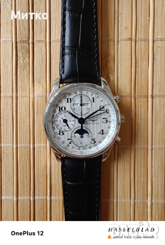 LONGINES Master Collection Chrono Moonphase Automatic!, снимка 8 - Мъжки - 52650284