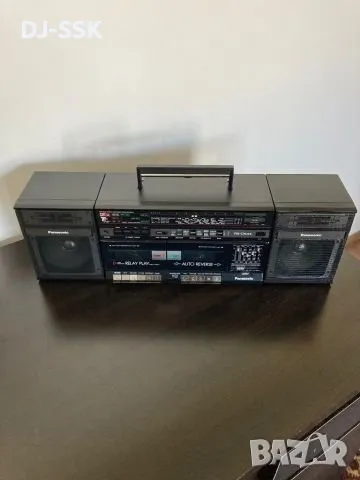 Panasonic RX-CW43 VINTAGE RETRO BOOMBOX Ghetto Blaster радио касетофон, снимка 4 - Радиокасетофони, транзистори - 47258049