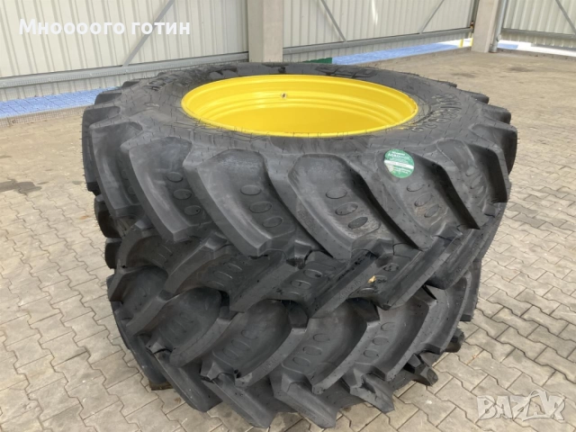 Продавам 2 броя нови гуми с джанти за John Deer 6 серия , снимка 7 - Гуми и джанти - 52684515