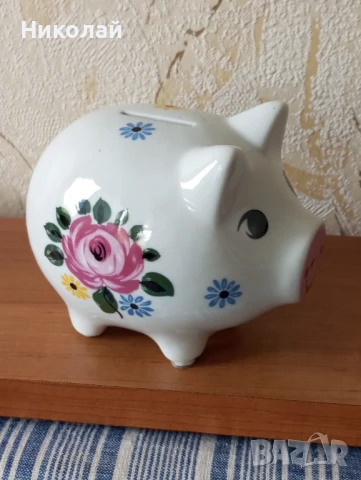 Прасенце касичка от порцелан, снимка 2 - Колекции - 50578637