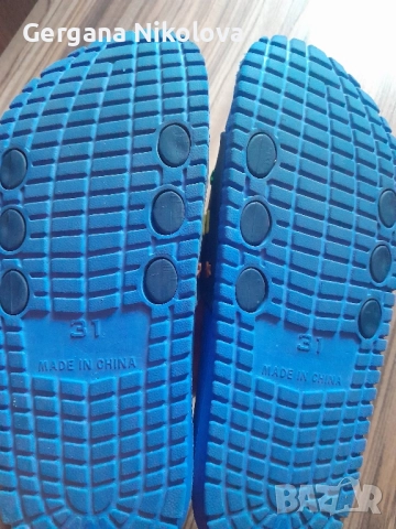 Детски чехли 31 и 32 номер, снимка 7 - Детски джапанки - 51760680