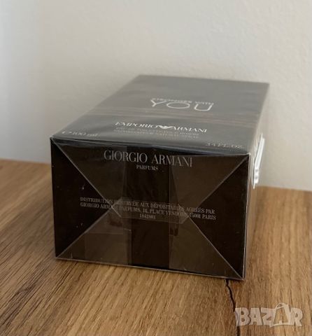 Мъжки парфюм Armani Stronger with you 100ml, снимка 3 - Мъжки парфюми - 46684255