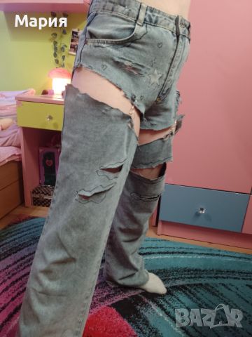 Custom дънки, снимка 1 - Детски панталони и дънки - 45544894