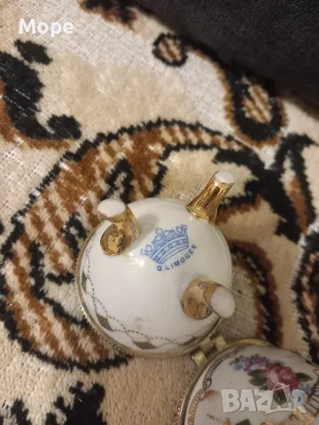 Порцеланово яйце LIMOGES, снимка 6 - Декорация за дома - 50352076