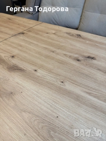 Маса Чисто Нова сглобена Трапезна, снимка 4 - Маси - 53704373