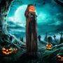 Декорация за Halloween, череп, тиква, призрак HOMCOM, снимка 4