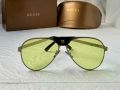 Gucci 2024 мъжки слънчеви очила авиатор с кожа 5 цвята, снимка 6