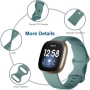 Силиконови каишки за Fitbit Versa 3/4 и Fitbit Sense 1/2, снимка 8