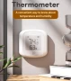 Смарт Zigbee Сензор за температура и влажност Вътрешен хигрометър и термометър с LCD дисплей , снимка 3