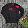 Дамска черна блуза с дълъг ръкав Hugo Boss Код Lux42, снимка 1