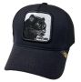 GOORIN BROS шапка Black Panter Черна + Жълто Пантера шапка с Козирка Фенска лято24, снимка 2