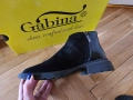 Боти естествена кожа и лак Gabina 38, снимка 3