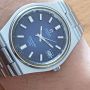 Omega Seamaster Cosmic 2000 Automatic Тъмно Син Циферблат, Дата, Кал.1012, Реф.166.130, снимка 5