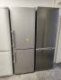 иноксов хладилник с фризер, снимка 1 - Хладилници - 45225023