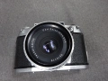 СТАР РЕТРО СОЦ ГДР DDR SLR ФОТОАПАРАТ EXA IA С ШАХТОВ ВИЗЬОР + CARL ZEISS TESSAR, снимка 5