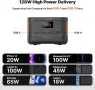 Jackery Explorer 100 Plus Power Station, 99Wh LiFePO4 батерия Power Bank, 128W  преносимо зарядно, снимка 6