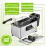 Електрически фритюрник Cheffinger CF-EDP3.0 3L, 2000W, неръждаема стомана, регулируема температура, , снимка 4