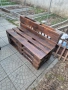 Дървени пейки от палета, снимка 4