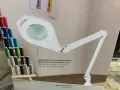 LED лупа Лампа / Лампа с лупа / Лампа с щипка за плетене , четене и козметични салони, снимка 11