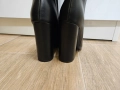 Елегантни черни кожени ботуши 36 номер. Чисто нови., снимка 8