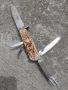 Стар Мултифункционален Туристически джобен ловено-рибарски нож Decora -Solingen, снимка 2