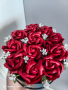 Ръчно изработена кутия с ароматни рози, снимка 1