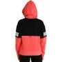 Дамско спортно горнище puma power colorblock hoodie red black, снимка 2