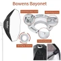 GODOX Софтбокс 120 см 47" осмоъгълен софтбокс със стойка Bowens Софтбокс за светкавица Speedlite неп, снимка 4