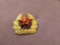 Кокарда за шапка сърп и чук нова винтидж СССР, снимка 1