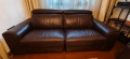 Италиански кожени дивани с релакс механизъм 2 броя , снимка 7