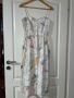 Нова пастелна ленена 100% лен елегантна ежедневна рокля , снимка 1 - Рокли - 45305647
