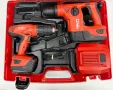 Hilti TE 4-A22 Акумулаторен перфоратор и Hilti SFH 22-A Трискоростен ударен винтоверт , снимка 2