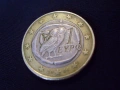 Супер рядка 1 евро монета 2006 (Гърция), снимка 2
