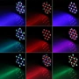Професионален акумулаторен LED Par прожектор, 36 RGB диода, 5000mAh батерия, дистанционно и DMX, снимка 3