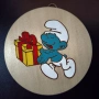 Смърф - Ръчна пирография - Smurf - The Smurfs, снимка 1