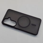 Samsung Galaxy S26 гръб MagSafe черен мат полупрозрачен , снимка 4
