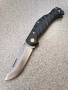 Сгъваем нож ръчно изработен от N690co стомана + ПОДАРЪК кания, снимка 1