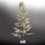 Коледна заснежена светеща елха 600 LED 1.8m – топла бяла светлина_1252972, снимка 2