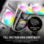 Комплект вентилатори Corsair iCUE AR120 RGB, 120 мм PWM, Triple Pack, цвят: бяло, снимка 7