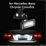 Canbus LED плафони за задна номер Mercedes-Benz Chrysler Crossfire, снимка 1