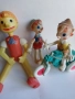 Стари пластмасови кукли Пинокио., снимка 2