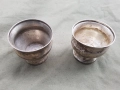 Посребрена чаша 2 бр, снимка 1