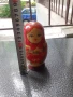 Стара руска кукла матрьошка 8 в 1, снимка 7