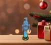 Светеща Коледна фигурка Лешникотрошачка – Войник, с LED осветление, снимка 3