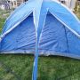 Шестоъгълна триместна двуслойна палатка, снимка 2